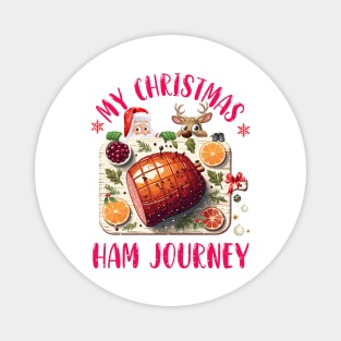 Christmas Ham Magnet